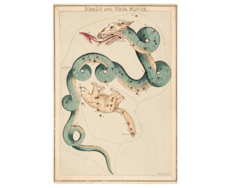 * [Bloxam, Richard Rouse]. Urania's Mirror, Or, A View of the Heavens, 1st edition, Samuel Leigh, [1825], 19 (of 32) engravin