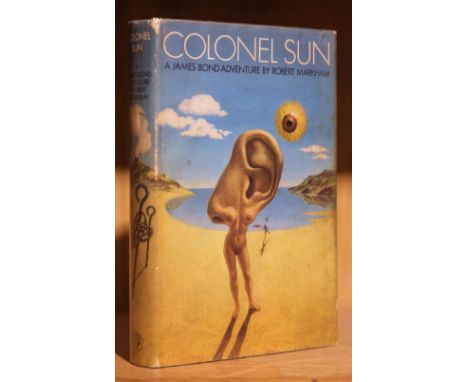 Amis (Kingsley, writing as Robert Markham). Colonel Sun. A James Bond Adventure, 1st edition, London: Jonathan Cape, 1968, a 