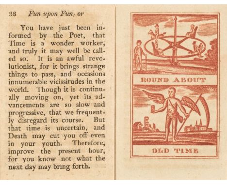 Chapbooks. The Merry Cobbler and his Musical Alphabet, Glasgow: J. Lumsden &amp; Son., circa 1820, 27 woodcuts, lightly toned