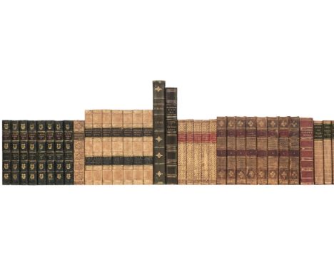 Burns (Robert). The Works..., with his life by Allan Cunningham, 8 volumes, London: James Cochrane, 1834, half-title to first