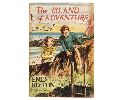 Blyton (Enid).The Island of Adventure, 1st edition, London: Macmillan and Co., 1944, illustrations by Stuart Tresilian, a lit