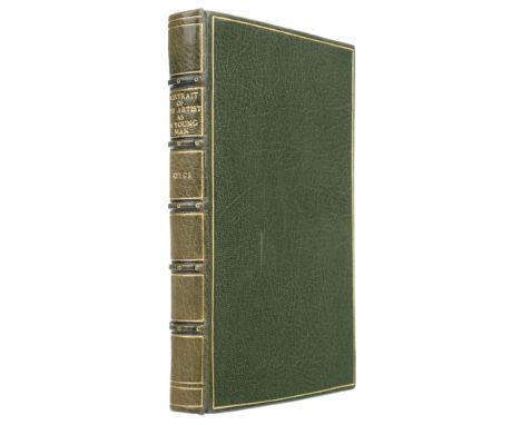 Joyce (James). A Portrait of the Artist as a Young Man, 1st UK edition, London: The Egoist, 1917, original front cover bound 