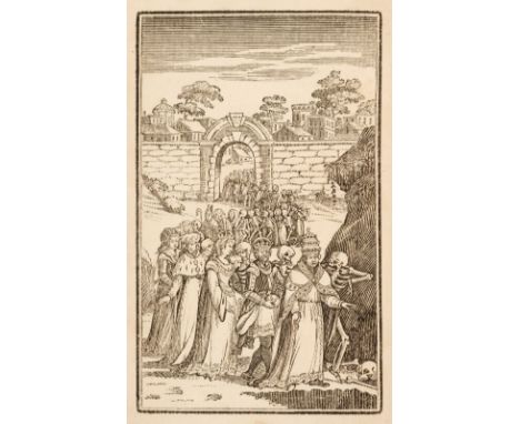 Bewick (Thomas &amp; John, illustrators). The Dance of Death, from the original designs of Hans Holbein, illustrated with fif