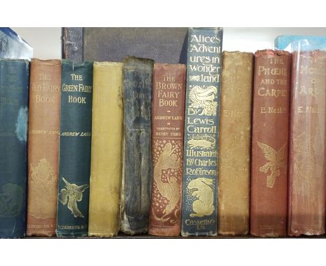 Lang (Andrew). The Blue Fairy Book, 18th impression, London: Longmans Green and Co., 1919, original blue cloth, boards &amp; 