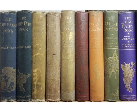 Lang (Andrew). The Blue Fairy Book, 7th edition, London: Longmans, Green, and Co., 1895, The Green Fairy Book, 2nd edition, 1