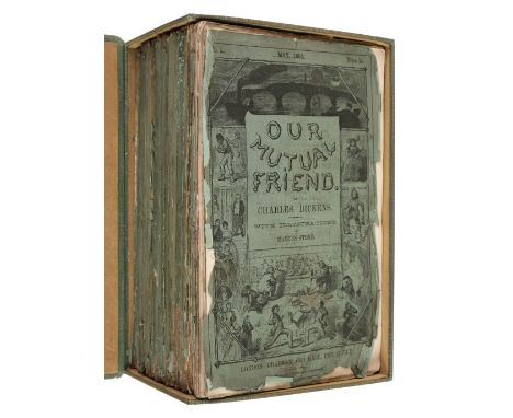 Dickens (Charles). Our Mutual Friend, 1st edition in the original parts, London: Chapman &amp; Hall, 1864/5, 20 monthly numbe