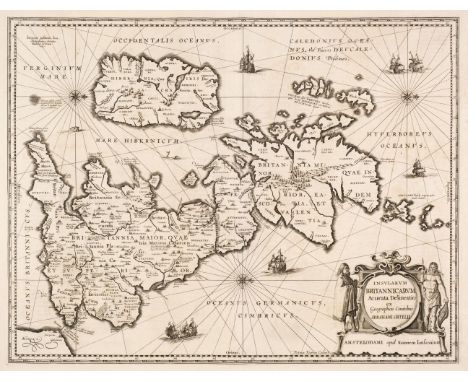 British Isles. Jansson (Jan &amp; Ortelius Abraham), Insularum Britannicarum Acurata Delineatio ex Geographicis Conatibus Abr