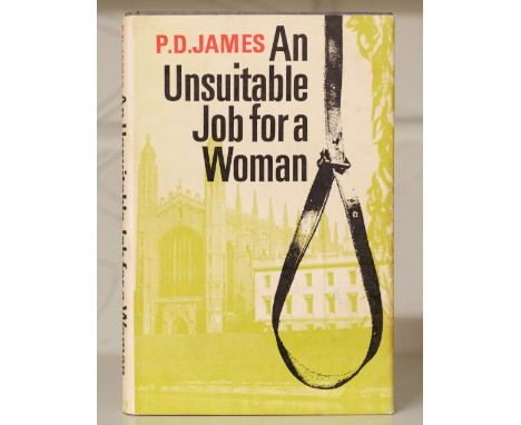 James (P.D.). A group of 10 first edition novels, all published Faber, 1972/2003, titles comprise, An Unsuitable Job for a Wo