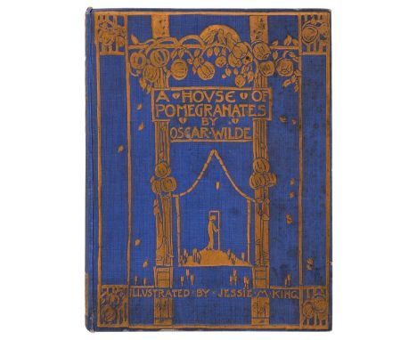 King (Jessie M., illustrator). A House of Pomegranates, by Oscar Wilde, 6th edition, London: Methuen, 1915, colour title, 16 