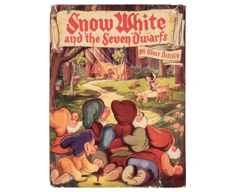 Disney (Walt). Snow White, London and Glasgow: Collins, circa 1938, colour and monochrome illustrations, a little light tonin