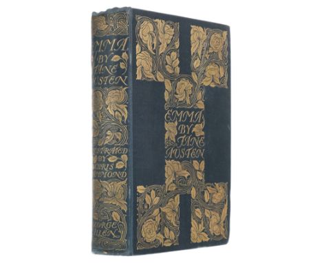 Austen (Jane). Emma, London: George Allen, 1898, illustrations by Chris Hammond, small bookseller's ticket to front pastedown