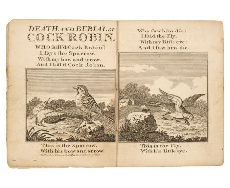 Darton (William, publisher). Death and Burial of Cock Robin [drop-title], circa 1814, 16 copper-engraved plates, with verse a