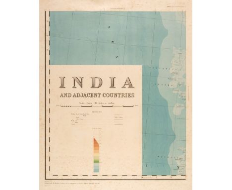 India. Burrard (Colonel Sir S. G. publisher). India and Adjacent Countries,  Published under the direction of Colonel Sir S.G