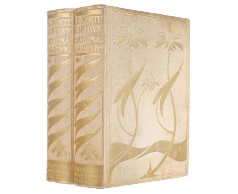 Beardsley (Aubrey, illustrator, Sir Thomas Malory). The Birth Life and Acts of King Arthur, 2 volumes, Westminster: J. M. Den