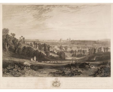 * Oxford. Pye (John), A View of Oxford from the Abingdon Road. To the Right Honourable John Scott, Baron Eldon, Lord High Cha