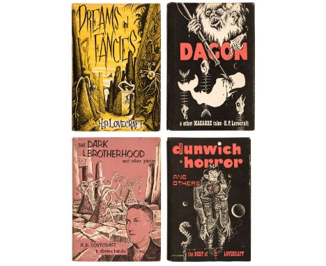 Lovecraft (H.P.) Dreams and Fancies, 1st edition, Sauk City, WI: Arkham House, 1962, original cloth, dust jacket, slight toni