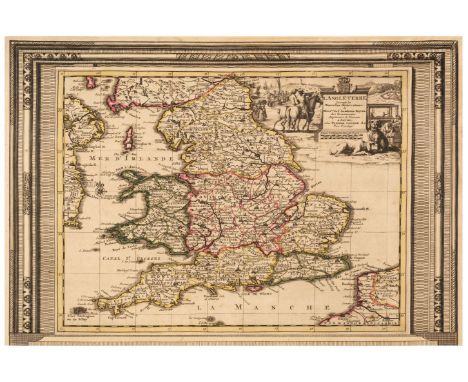 British Isles. A collection of 38 maps, 17th - 19th century, engraved maps of the British Isles and England &amp; Wales, incl