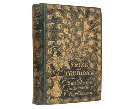 Austen (Jane). Pride and Prejudice, 2nd 'Peacock' edition, London: George Allen, March 1895, illustrations by Hugh Thomson, o