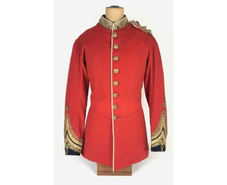 King's Own Shropshire Light Infantry Victorian Office's tunic. A rare transitional 1880 pattern tunic worn by a Colonel of th