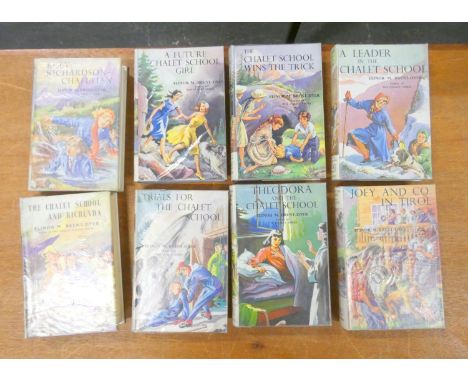 BRENT-DYER ELINOR M.&nbsp;&nbsp;Nos. 40 to 47 in The Chalet School Series, all 1st eds. in d.w's, The Chalet School &amp; Ric