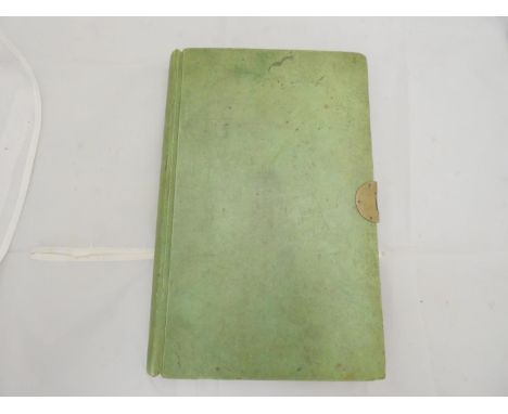 NORTH &amp; WEST OF SUTHERLAND FARMERS` CLUB.&nbsp;&nbsp;Minute Book. Folio in orig, green boards. with clasp, approx. one-th