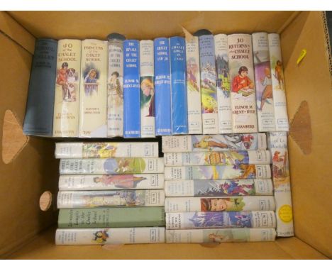 BRENT-DYER ELINOR M.&nbsp;&nbsp;25 Chalet School books in d.w's, not 1sts, incl. Jo of the Chalet School, 1936; The Princess 