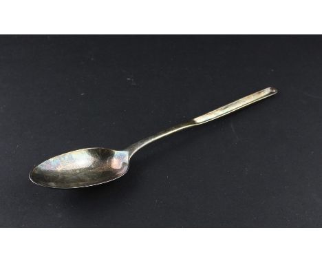 A George III silver combination marrow scoop and spoon, by Geo. Smith, assayed London 1774, length 23.5cm. (63.5g)