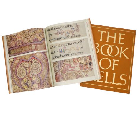 Book of Kells, facsimile.A facsimile copy of The Book of Kells with a study of the manuscript by Francoise Henry, Thames & Hu