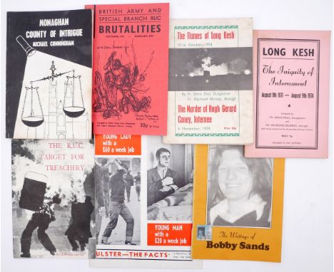 Collection of nationalist and loyalist propaganda publications.Cunningham, Michael. Monaghan County of Intrigue. Tanatallon, 