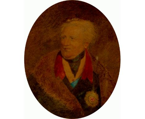 Portrait of Field Marshal Sir Samuel Hulse, commander of British forces in Wicklow and Wexford following the 1798 rebellion.A