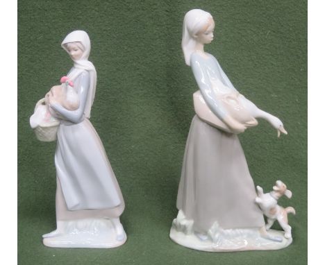 Two Lladro glazed ceramic figure groups
Both reasonable used condition
