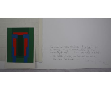 Robyn Denny (1930-2014)For John Constable"The World is wide, no two days are alike, not even two hours...."Signed and numbere