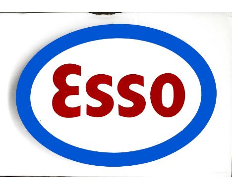 Esso: A Laminated 3D Advertising Sign159cm by 108cm
