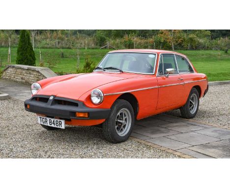1976 MGB GTRegistration number: TGR 848RDate of first registration: 03/11/1976VIN number: GHD5-414026GEngine number: 12706MOT