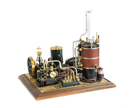 Historic Steam Models (Vision Engineering Ltd) York-Bolton Mill Engine &amp; Steam Plant "Mill Engine Circa 1890" with makers