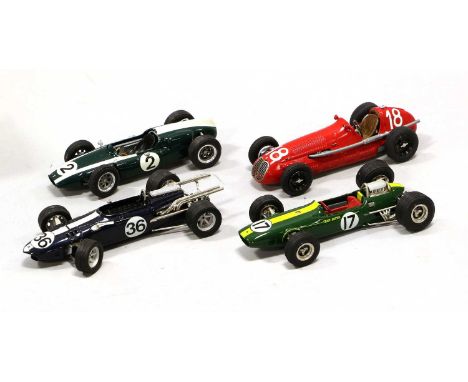 Scale Model Technical Service White Metal Kits (i) RL9 Eagle Weslake (ii) RL39 Cooper T53 (iii) RL6 Lotus 33 (iv) Blueprint N