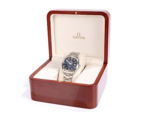 Omega Seamaster Aqua Terra Chronometer gentleman's stainless steel wristwatch, model no. 2503.80.00, serial no. 81830635, cir