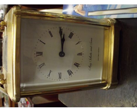 West German carriage clock 
