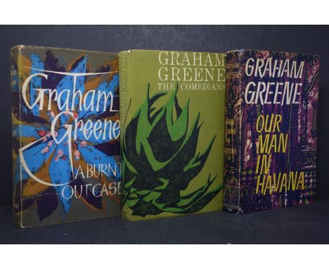 Graham Greene (1904 ? 1991), three essential first editions, to include our Our Man In Havana (London: Heinemann, 1958), A Bu