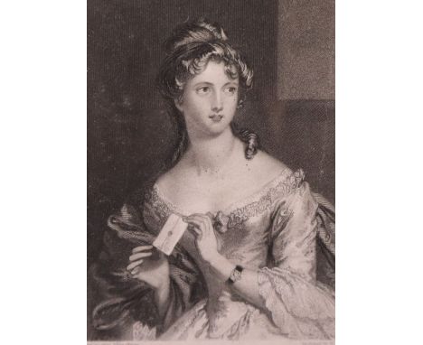 After Miss Eliza SharpHead and Shoulders portrait of a ladyA printTogether with a collection of pictures, photographs and pri