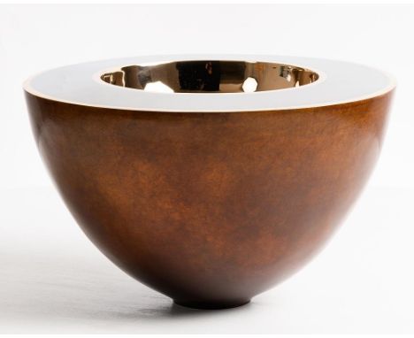 Michael Foley (b.1963)Ciatola Di Fusione (2018)bronze and stainless steel - number 1 from an edition of 6signed, dated and nu