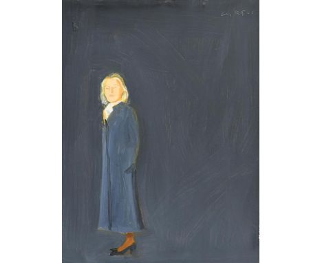 Alex Katz (b.1927) AmericanAda (2001)oil on boardsigned top right and dated '01, artist's archive no 682 verso40.60 x 30½cm (