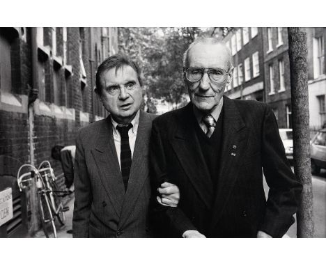 John Minihan (b.1946)Francis Bacon with William Burroughs, London (1989)silver gelatin print - artist's proof number 6 from a