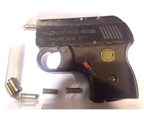 German Wadie 6mm starting pistol. P&amp;P Group 1 (£14+VAT for the first lot and £1+VAT for subsequent lots) 
