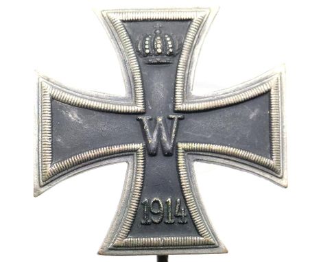 German Imperial WWI Iron Cross First Class, in fitted box. P&amp;P Group 1 (£14+VAT for the first lot and £1+VAT for subseque
