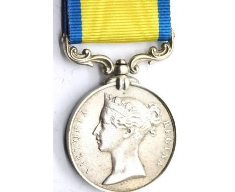 Victorian Baltic type medal 1854-5, un-named, NVF. P&amp;P Group 1 (£14+VAT for the first lot and £1+VAT for subsequent lots)