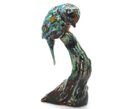 Anita Harris blue tit, signed in gold, H: 14 cm. P&P Group 1 (£14+VAT for the first lot and £1+VAT for subsequent lots)Condit