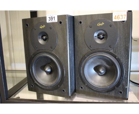 Pair of Gale Silver Monitor speakers. P&amp;P Group 3 (£25+VAT for the first lot and £5+VAT for subsequent lots) 