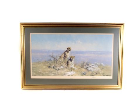 After David Shepherd (b.1931), ltd. ed. print 'Serengeti', signed and numbered 476/850 lower right, and with blindstamp lower