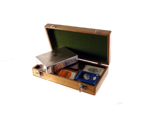 A collection of whist markers, from an assortment of makers and in various woods, with traditional playing cards, other playi